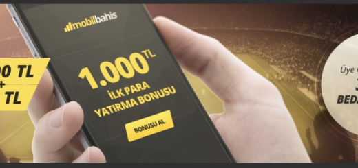 Mobil Bahis 1000 TL Üyelik Bonusu