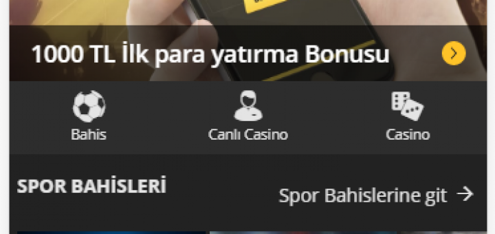 Mobil bahis ana sayfa ve kampanyalar