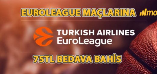 Euroleague Maçlarına 75TL Bedava Bahis