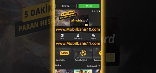 Mobilbahis10 ve Mobilbahis11.com Yeni Giriş Adresleri