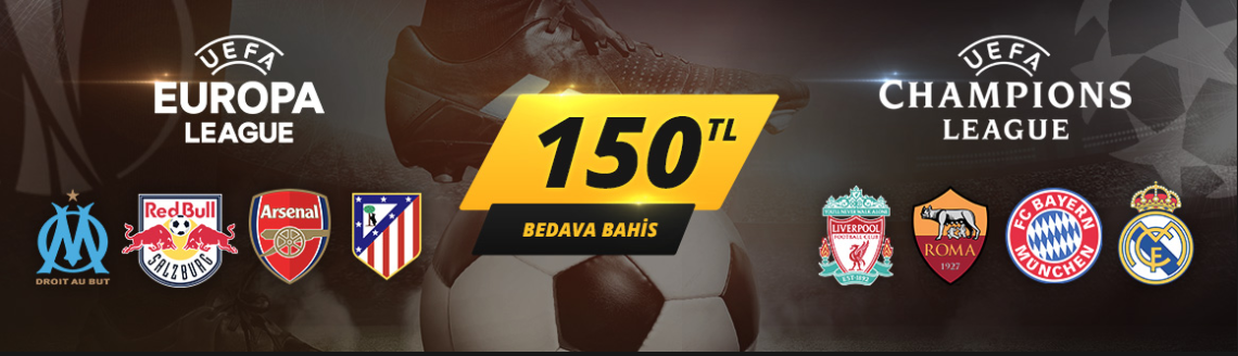 150 TL BEDAVA BAHİS KAZAN